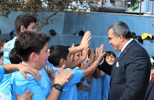 Kaymakamımız Cemil Özgür Öneği, öğrencilerimizle bir araya geldi.