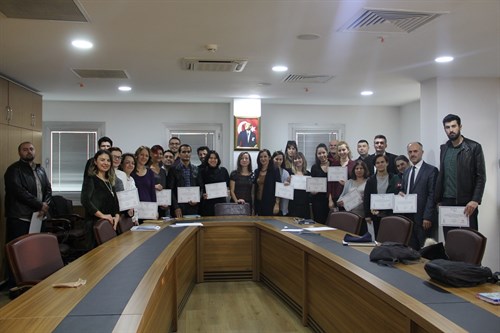 İlçemizde kamu kurum ve kuruluşlarında görevli personele yönelik "Proje Yazma" eğitimi düzenlendi.