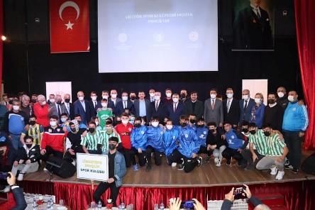 Valimiz Sayın Yavuz Selim KÖŞGER, Amatör Spor Kulüpleri Destek Programı’na katılım sağladı.